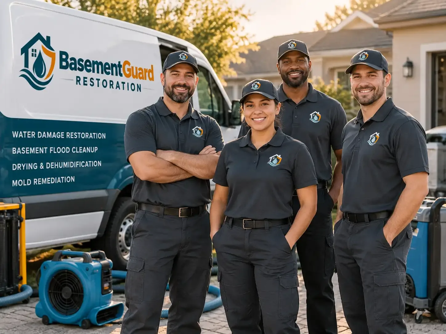 Basement Water Damage Restoration company in Pineville, PA